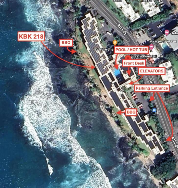 Oceanfront 1 Bedroom 2 Bathroom With Large Lanai - Kona Bali Kai 218 Kailua-Kona Eksteriør bilde